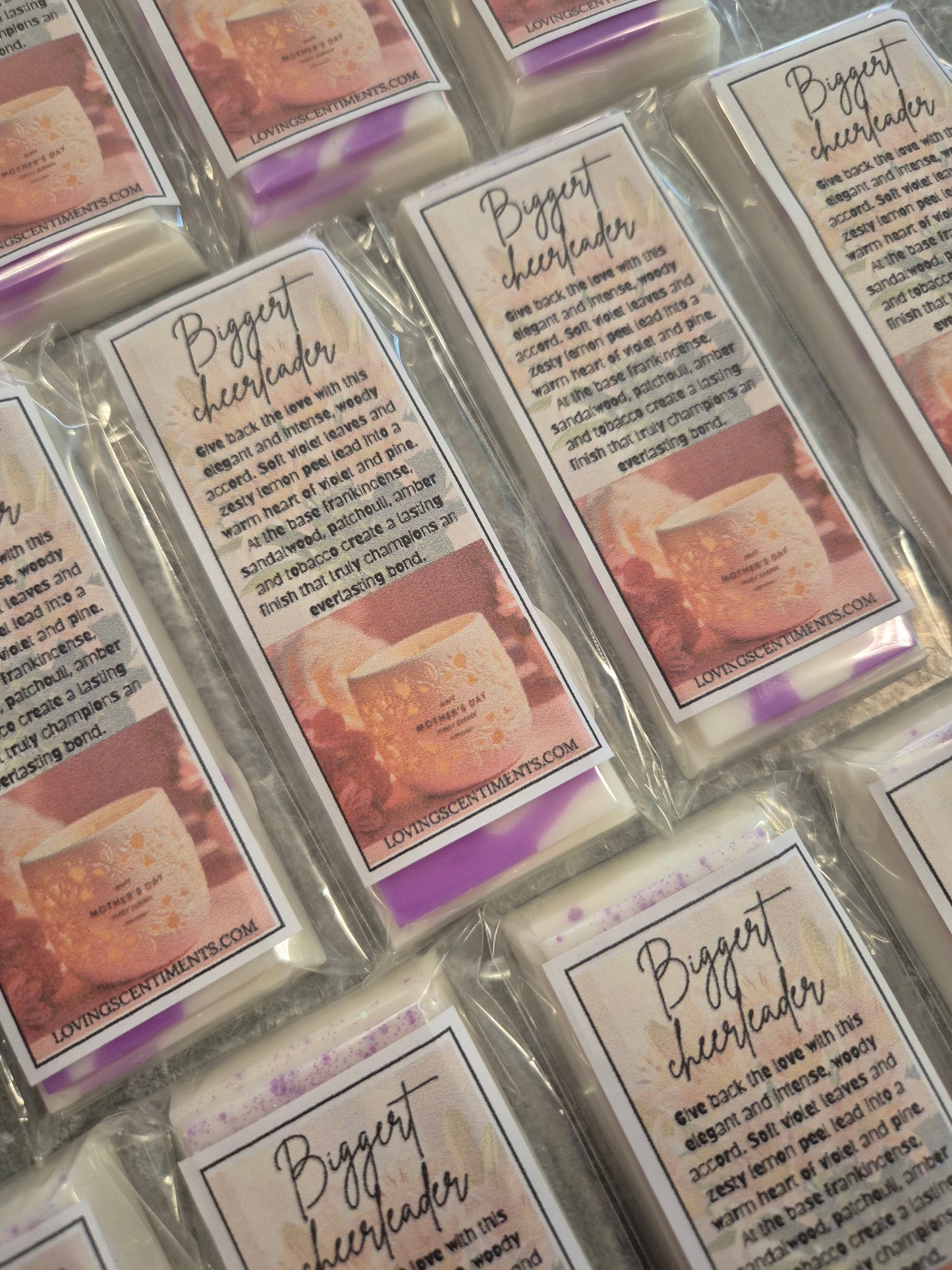 Mothers day snap bar wax melts