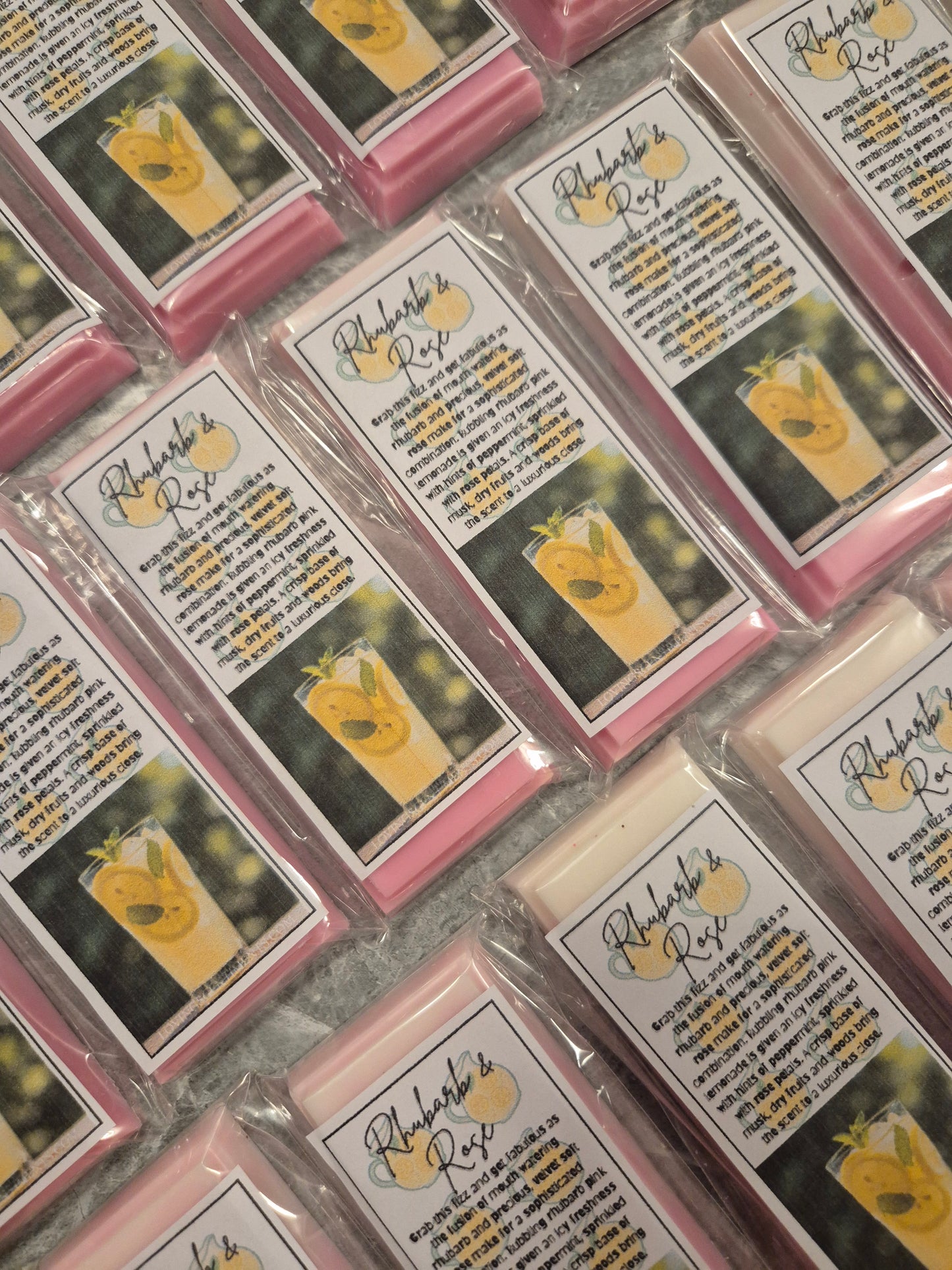 Lemonade wax melt snap bars