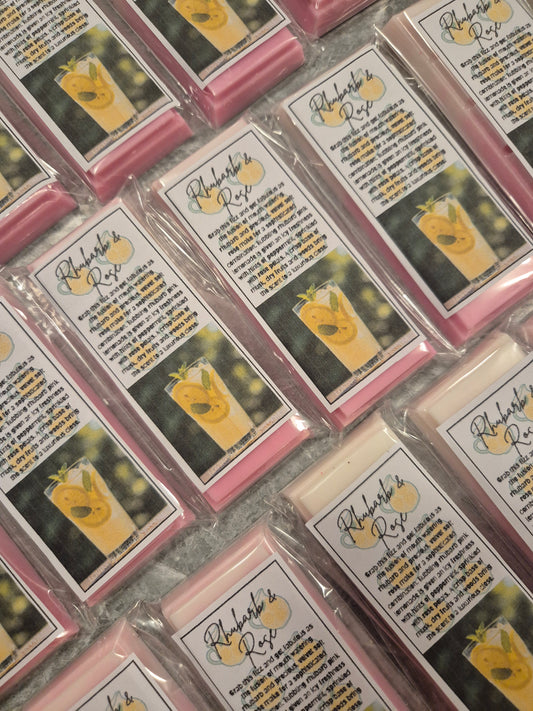 Lemonade wax melt snap bars