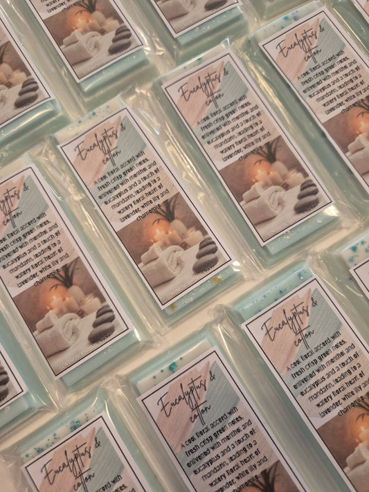 Spa scents snap bar wax melts