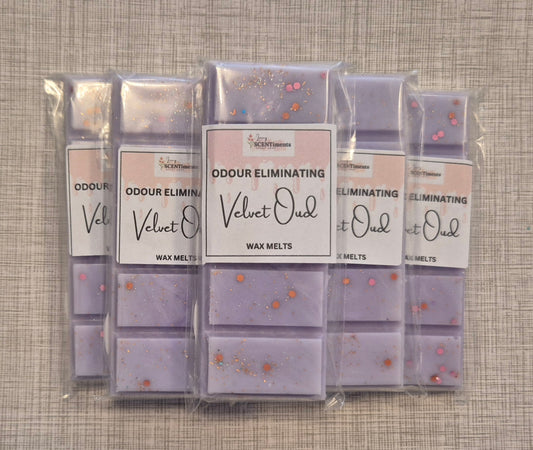 Odour eliminating wax melts