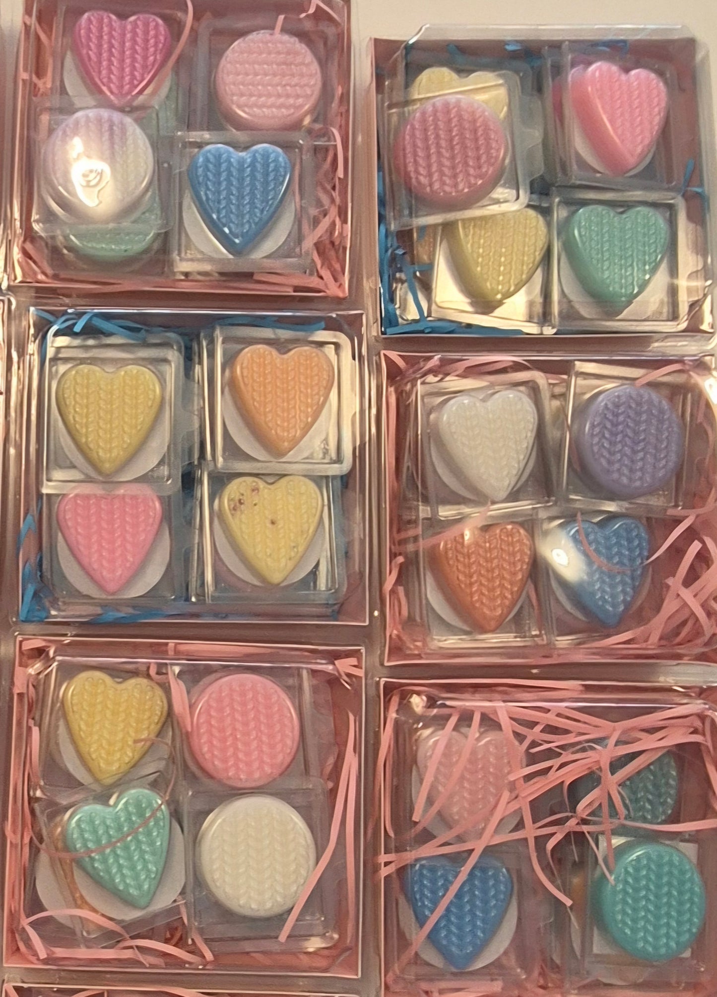 Box of 10 mystery wax melt testers