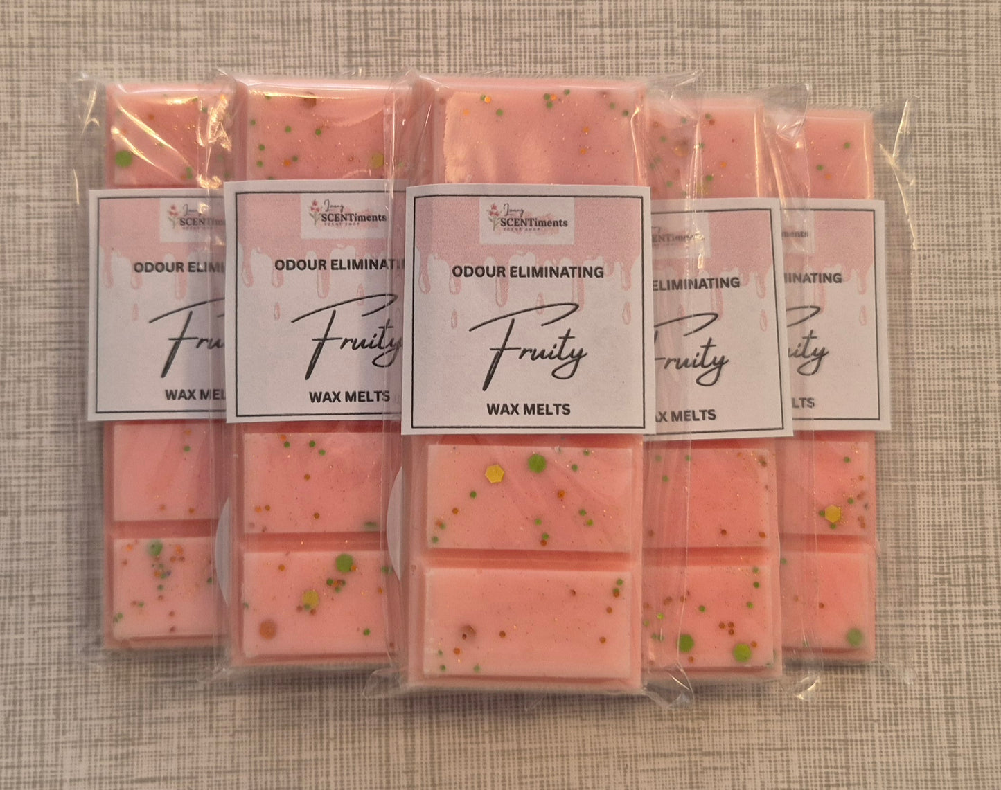 Odour eliminating wax melts
