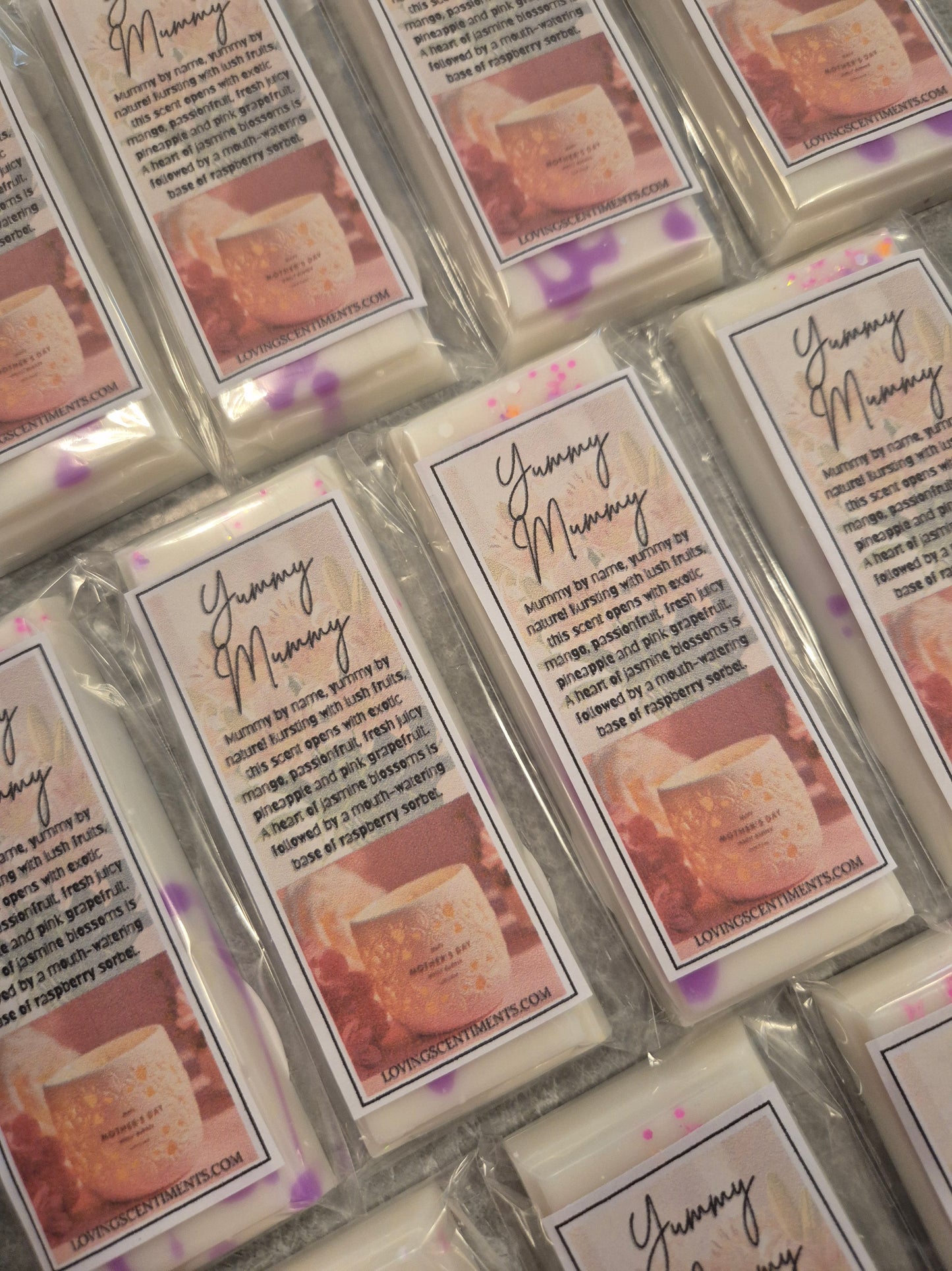 Mothers day snap bar wax melts