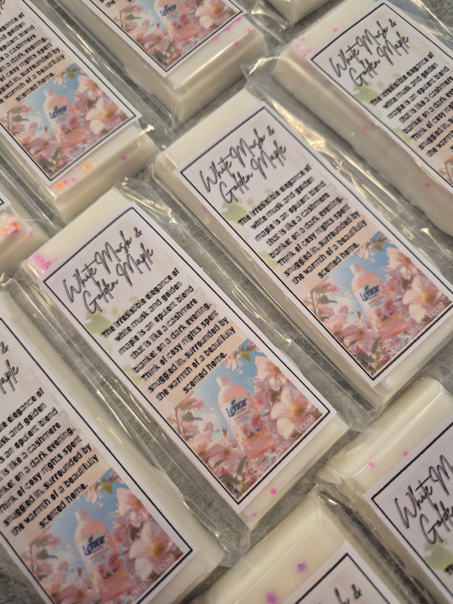 Lenny collection scents snap bar wax melts