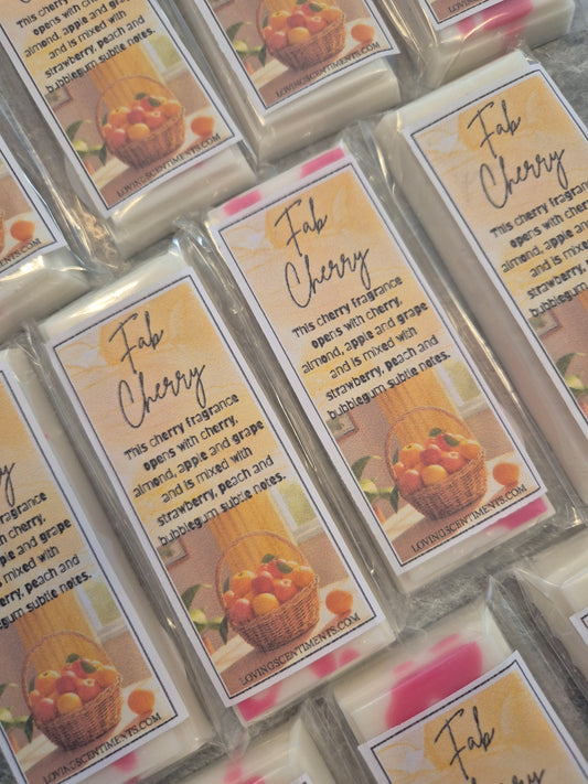 Fruity scent snap bar wax melts