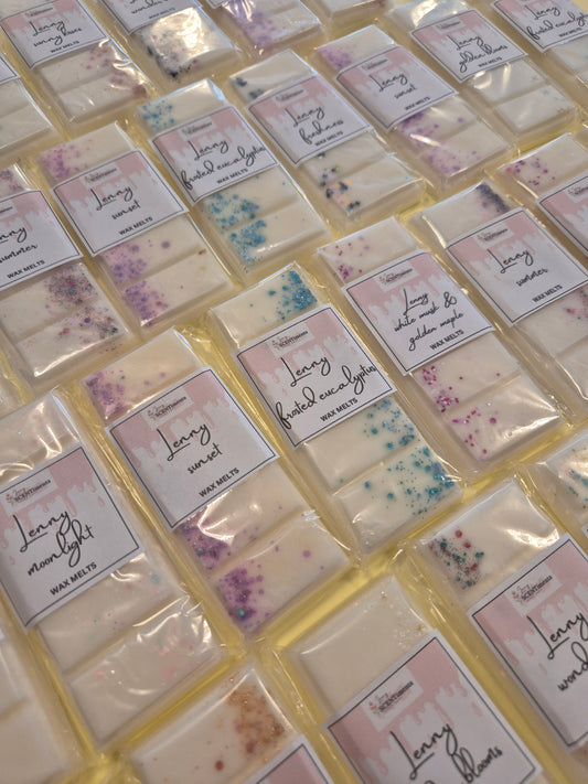 Lenny collection scents snap bar wax melts