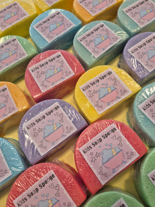 Kids Half Soap Sponge