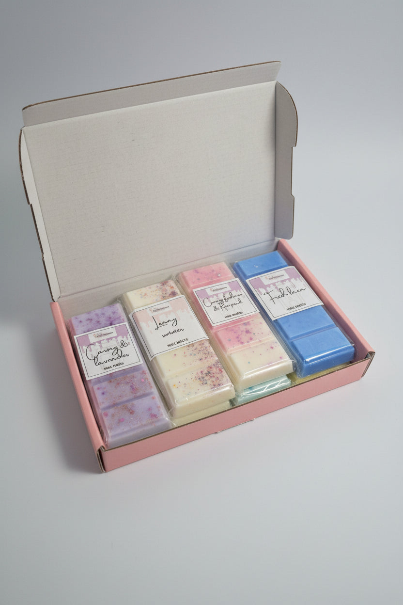 Subscription box 8 snap bar wax melts