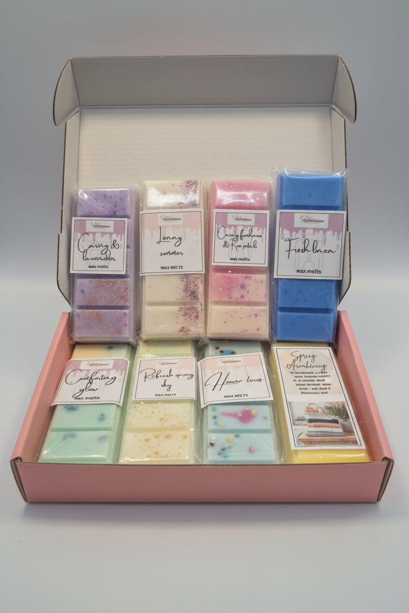 Subscription box 8 snap bar wax melts