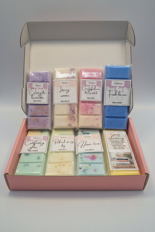 Subscription box 8 snap bar wax melts