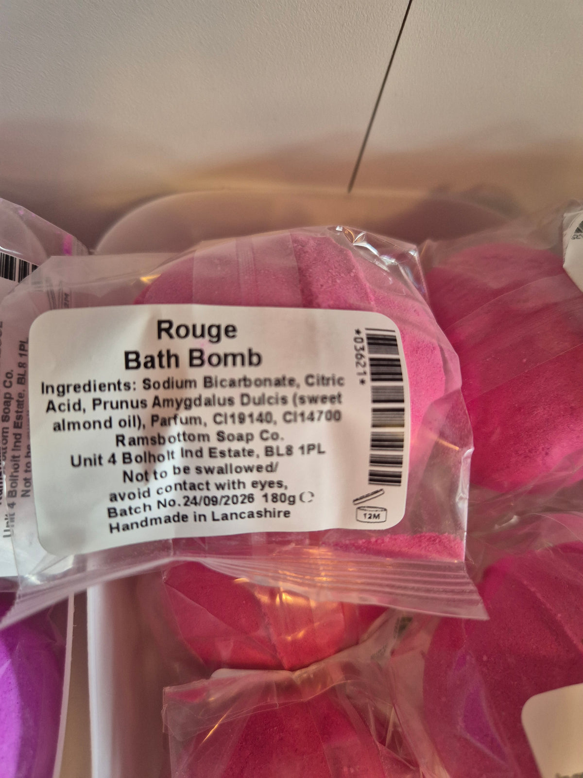 Bath bomb PERFUME/AFTERSHAVE