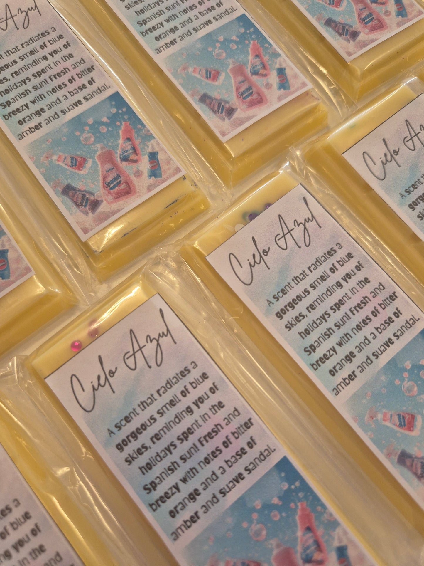 Spanish Cleaning Snap Bars wax melts
