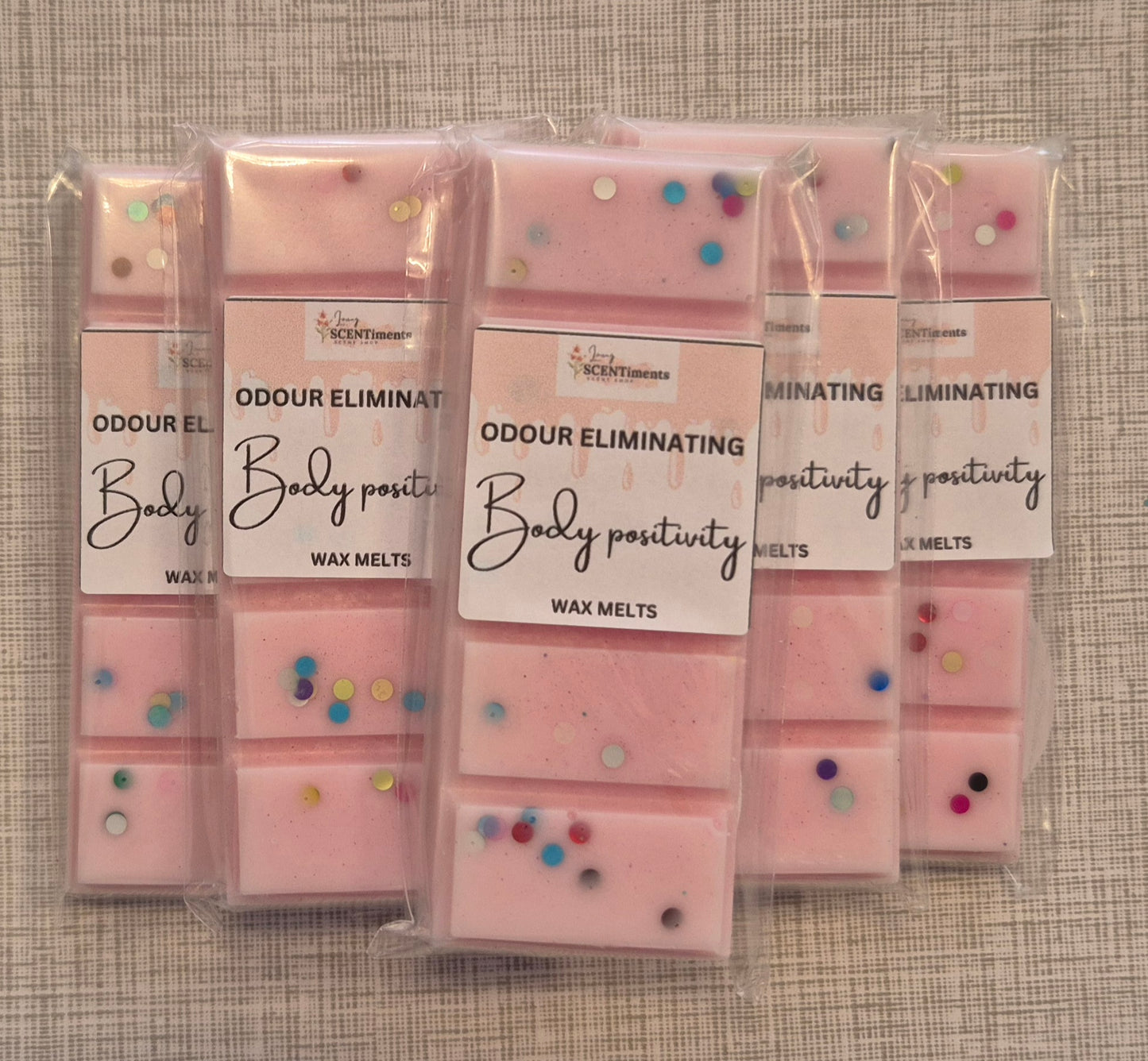 Odour eliminating wax melts